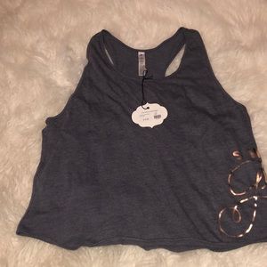 Dance grey tank top
